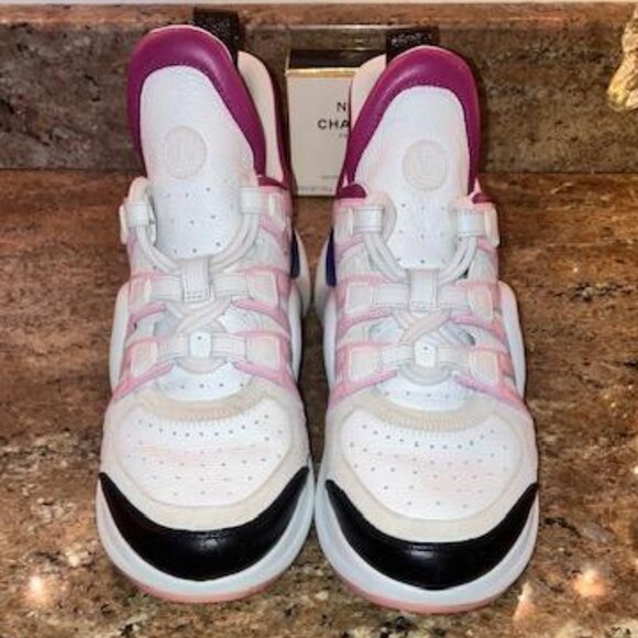 Louis Vuitton LV Archlight sneakers EUC  Calfskin Multi/colored   EU 39 US 9 - Picture 10 of 13